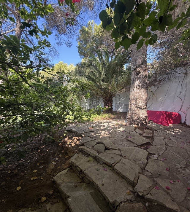 Resa Estates for sale te koop project Cala Tarida Ibiza pool garden 2.jpeg